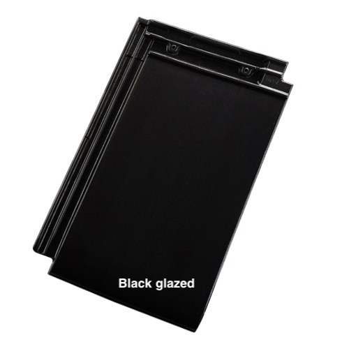 Tondach Planoton 11 Black glazed Tondach Planoton 11 Black glazed